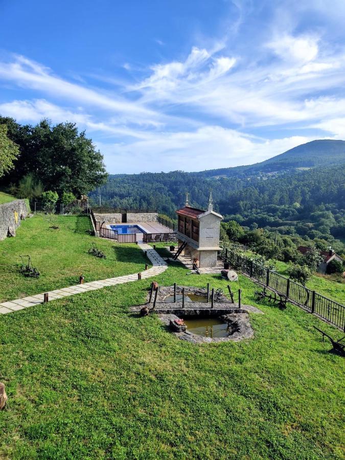Casa Rural A Avoa Maria Campo Lameiro Luaran gambar