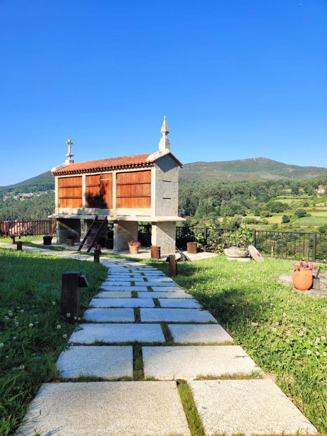 Casa Rural A Avoa Maria Campo Lameiro Luaran gambar