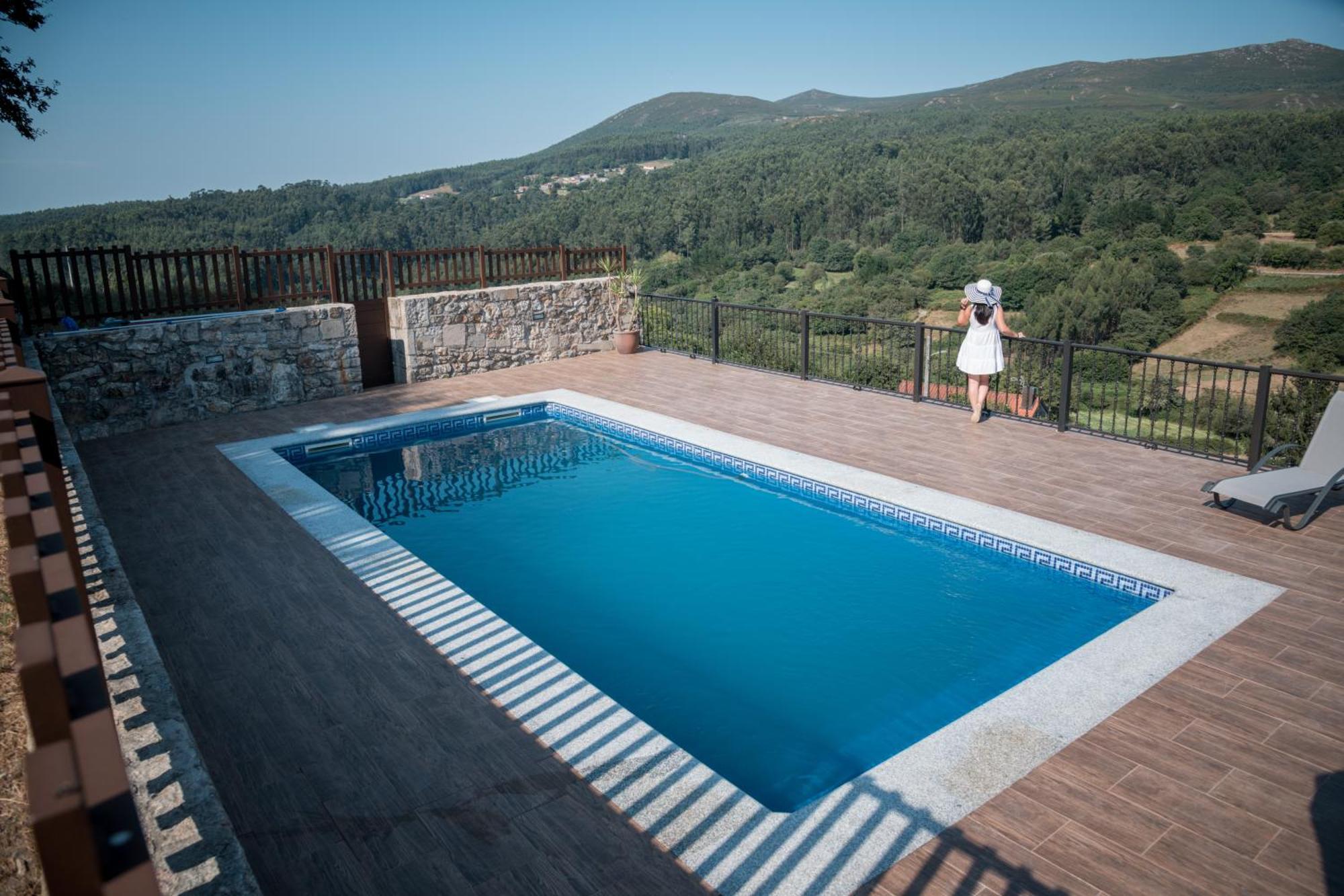 Casa Rural A Avoa Maria Campo Lameiro Luaran gambar